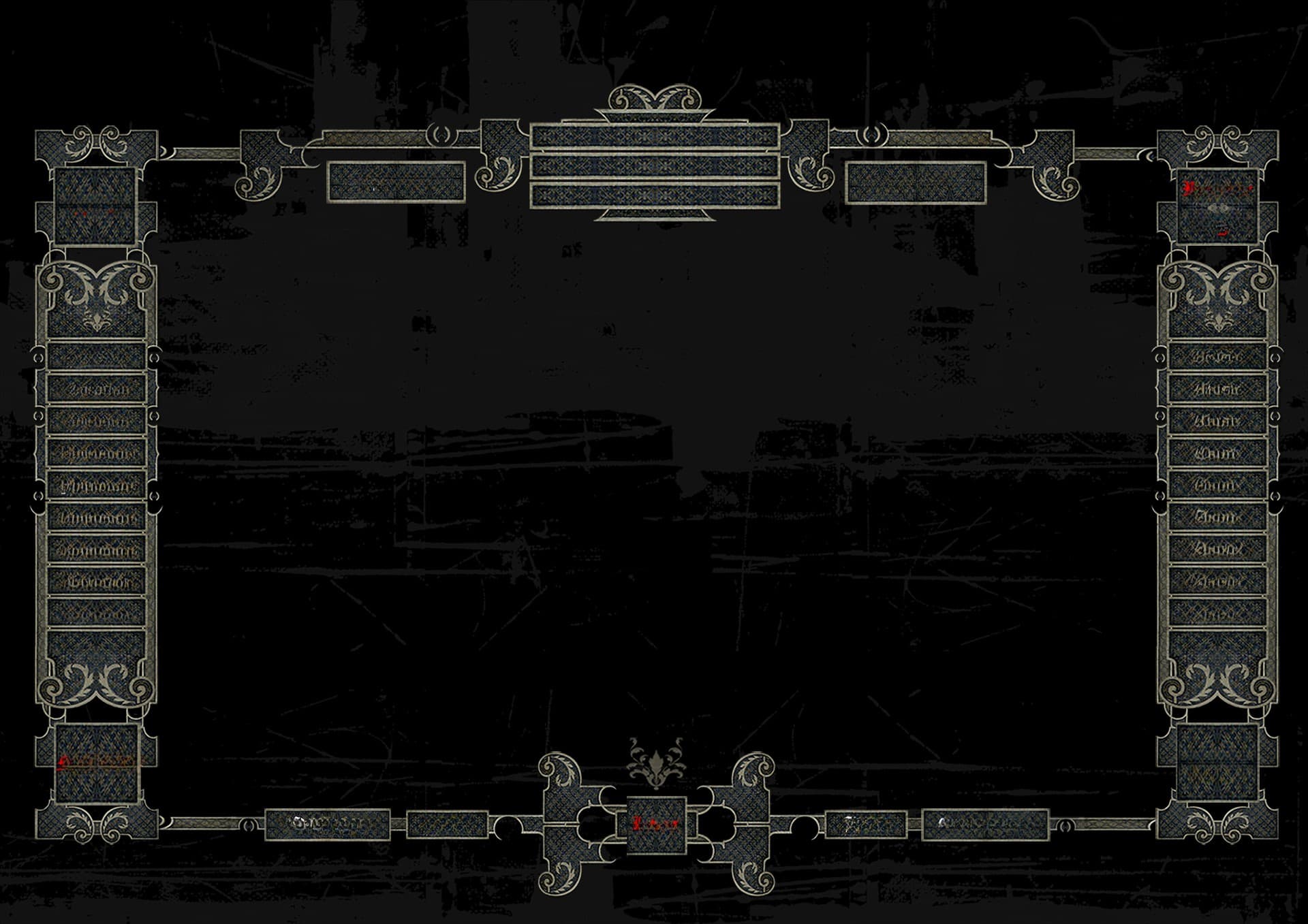 Ayris Machine navigation layout