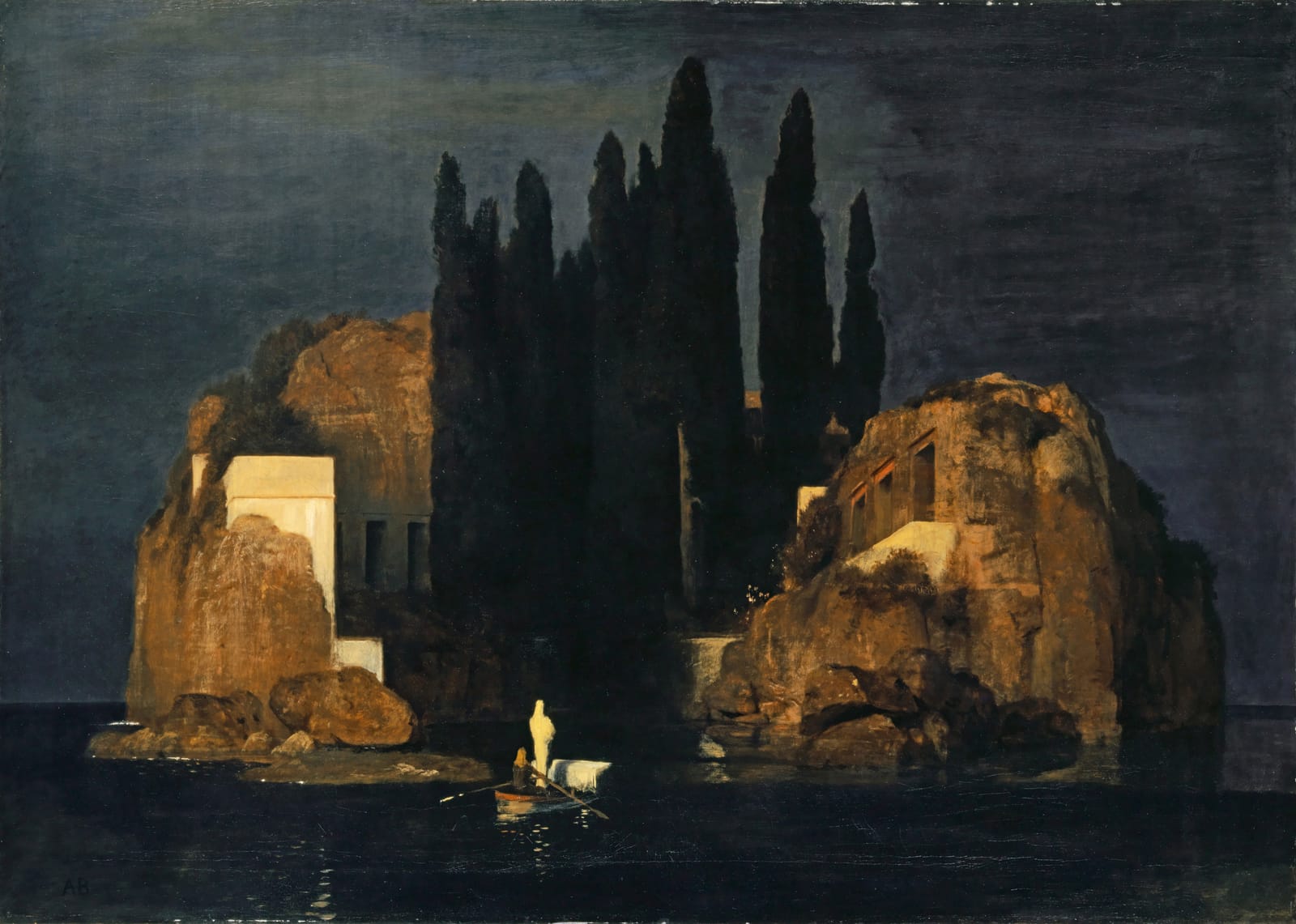 Arnold Böcklin, Die Toteninsel (Isle of the Dead), 1880